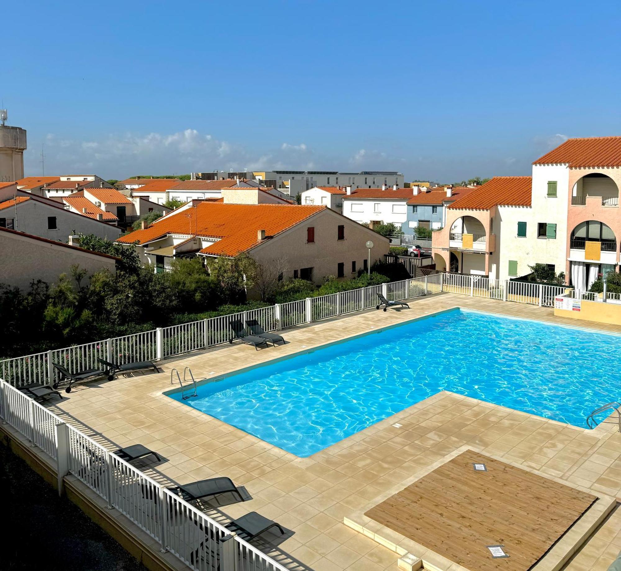 Appartement 4 Personnes Piscine 300 Plage 4Pb287 Le Barcarès Zewnętrze zdjęcie